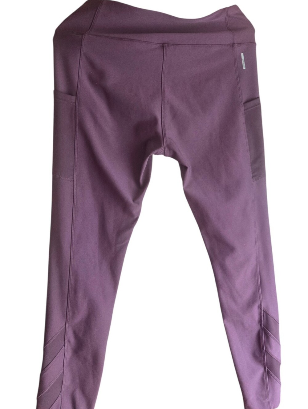 Mondetta Mauve Purple Womens Athletic Leggings with Side Pockets